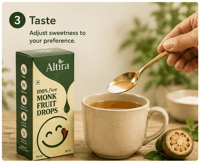 Taste and adjust sweetness